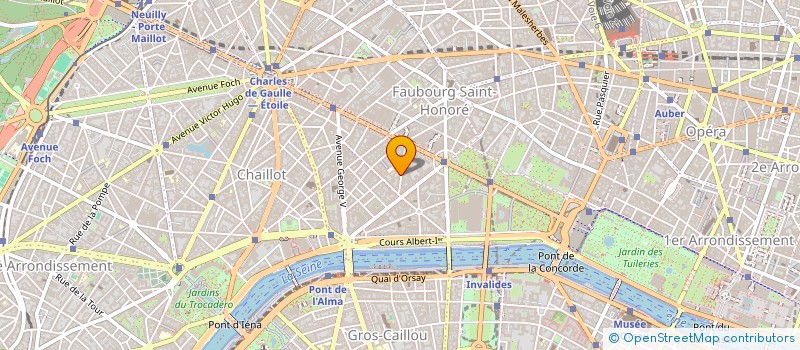 localisation de l'entreprise INDIVISAIRES IMMEU 69 R RAYNOU à PARIS