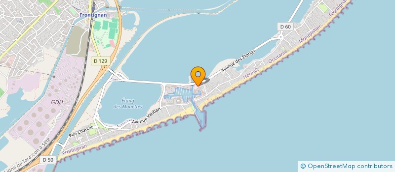 localisation de l'entreprise INDIVISATION CONTU-BARBOSA à FRONTIGNAN