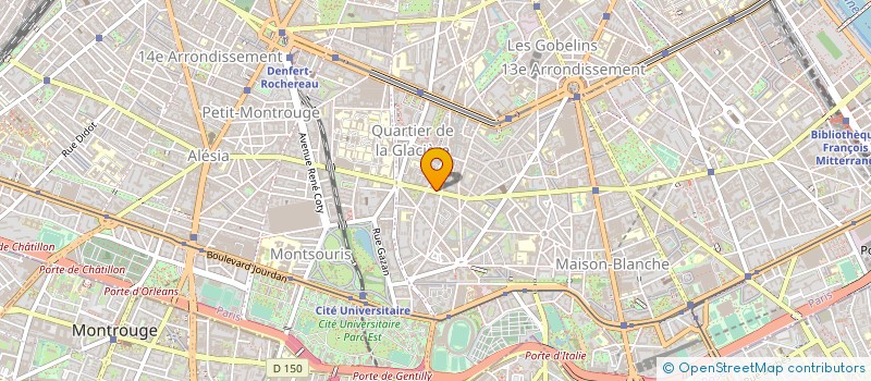 localisation de l'entreprise INDIVISIOIN 226 RUE DE TOLBIAC à PARIS