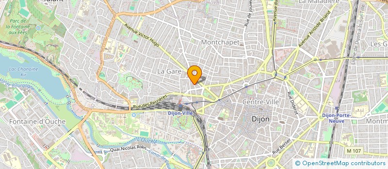 localisation de l'entreprise INDIVISION 12 FREMYOT  DIJON