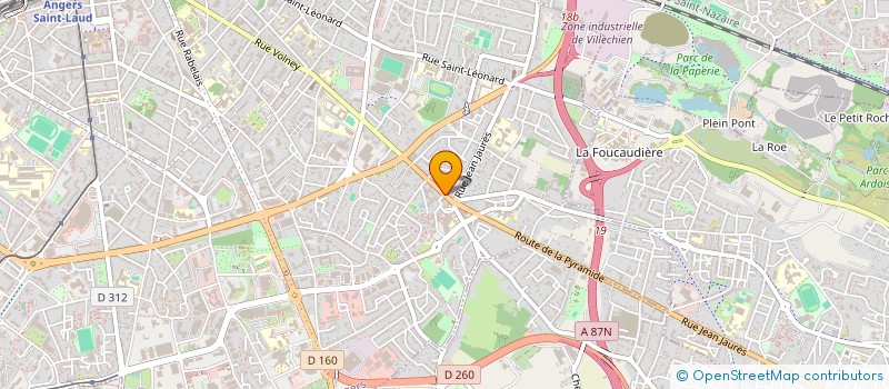 localisation de l'entreprise INDIVISION 2Y à ANGERS
