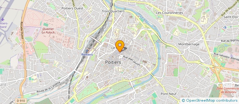 localisation de l'entreprise INDIVISION 3 FOZI  POITIERS