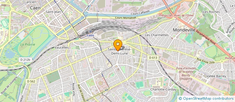 localisation de l'entreprise INDIVISION 37 RUE ERNEST MANCHON à CAEN
