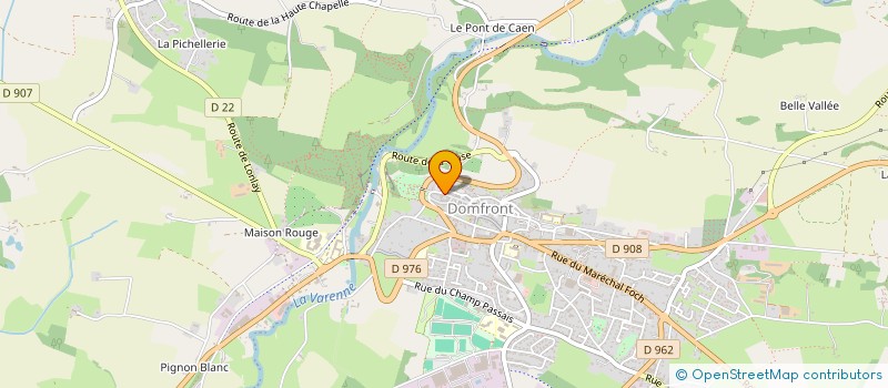 localisation de l'entreprise INDIVISION 3JR à DOMFRONT-EN-POIRAIE
