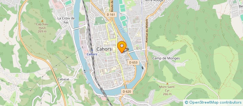 localisation de l'entreprise INDIVISION 46  CAHORS