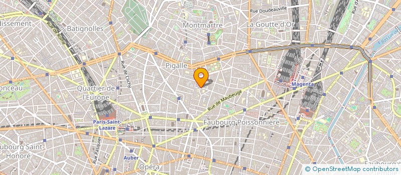 localisation de l'entreprise INDIVISION 46 TOUR AUVERGNE  PARIS