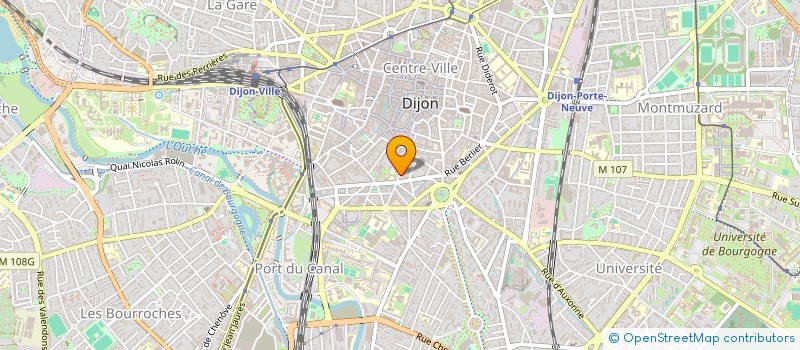 localisation de l'entreprise INDIVISION à DIJON