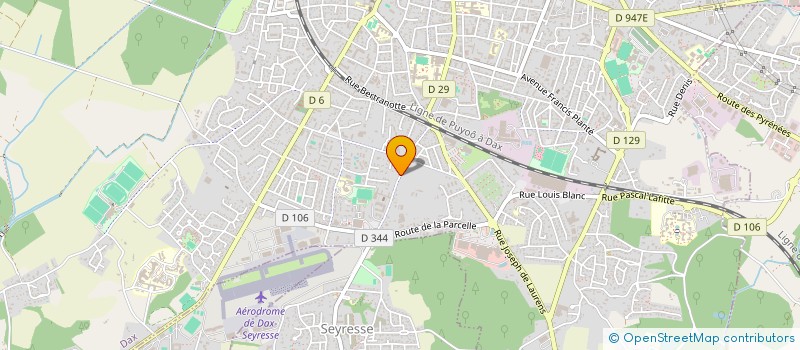 localisation de l'entreprise INDIVISION  DAX