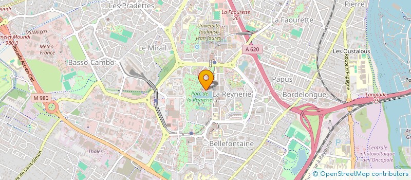 localisation de l'entreprise INDIVISION ABBE SALVAT à TOULOUSE