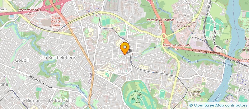 localisation de l'entreprise INDIVISION ABDOUL-KADER - VILOVAR  NANTES