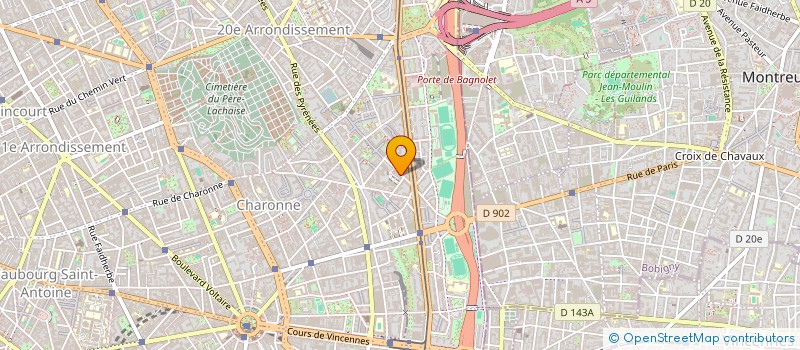 localisation de l'entreprise INDIVISION ABEILLE/MATEILLE  PARIS