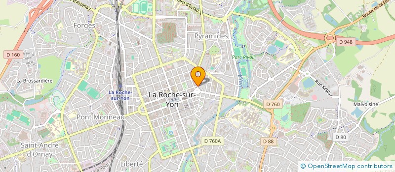 localisation de l'entreprise INDIVISION ABET EMERIC ET ABET LUDIVINE  LA ROCHE-SUR-YON