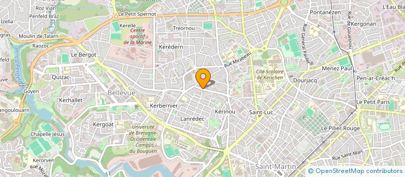 localisation de l'entreprise INDIVISION ABOLLIVIER à BREST