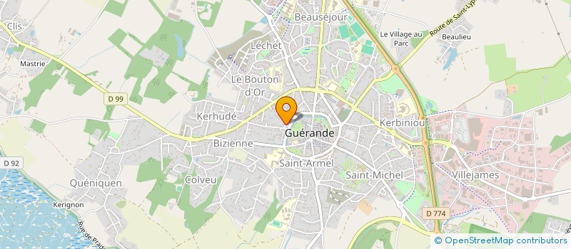 localisation de l'entreprise INDIVISION ABREUVOIR  GUERANDE