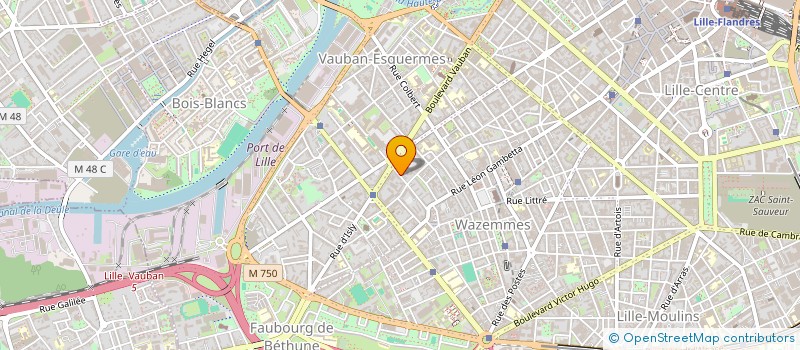 localisation de l'entreprise INDIVISION ABT - HENNO à LILLE