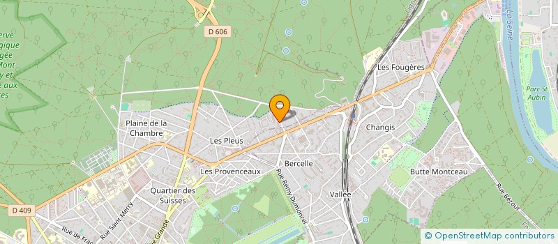 localisation de l'entreprise INDIVISION ACCARY-CHANUT à FONTAINEBLEAU