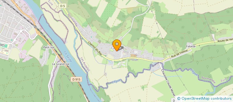 localisation de l'entreprise INDIVISION ACHA  GIVERNY