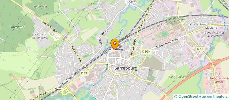localisation de l'entreprise INDIVISION ACKERMANN à SARREBOURG