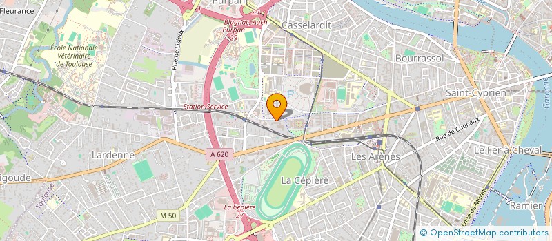 localisation de l'entreprise INDIVISION ACQUAVIVA à TOULOUSE