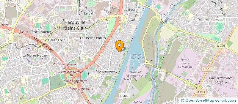 localisation de l'entreprise INDIVISION ADAM à HEROUVILLE-SAINT-CLAIR