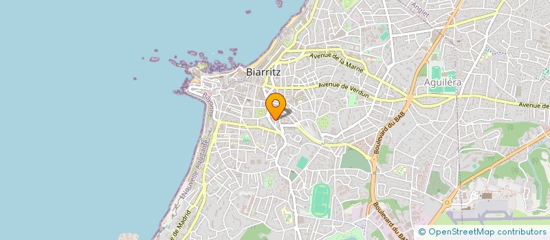 localisation de l'entreprise INDIVISION ADAM à BIARRITZ