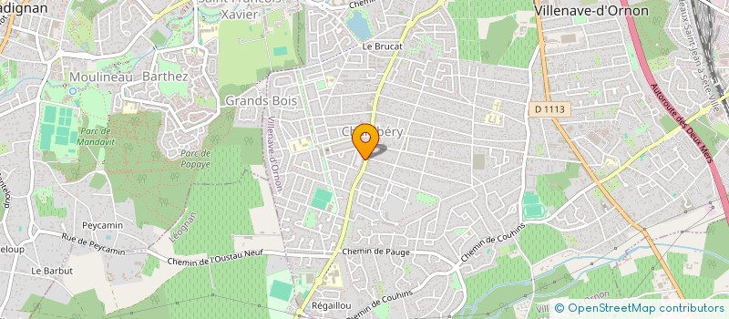 localisation de l'entreprise INDIVISION ADAMEK DECAMPS  VILLENAVE-D'ORNON