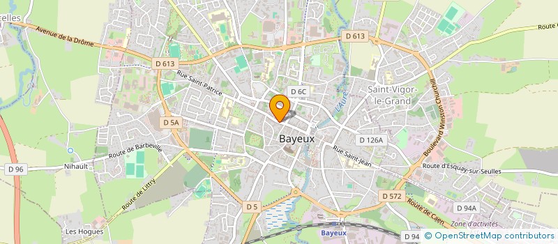 localisation de l'entreprise INDIVISION ADDE  BAYEUX