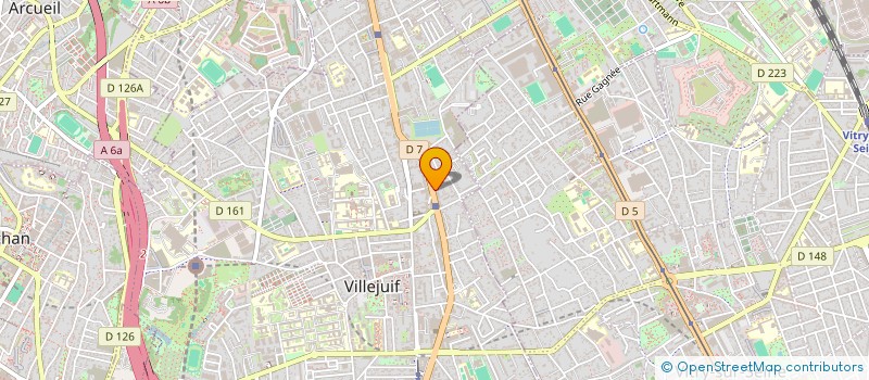 localisation de l'entreprise INDIVISION ADEMAIN - CHEVRIER  VILLEJUIF