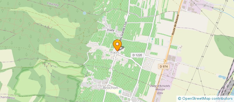 localisation de l'entreprise INDIVISION ADIBA  MOREY-SAINT-DENIS