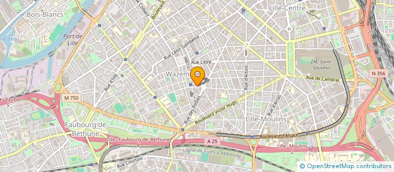 localisation de l'entreprise INDIVISION ADJADI BAKARI-VANDENDRIESSCHE à LILLE