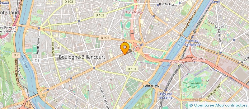 localisation de l'entreprise INDIVISION ADOUM LOUNES ET AMRANE à BOULOGNE-BILLANCOURT