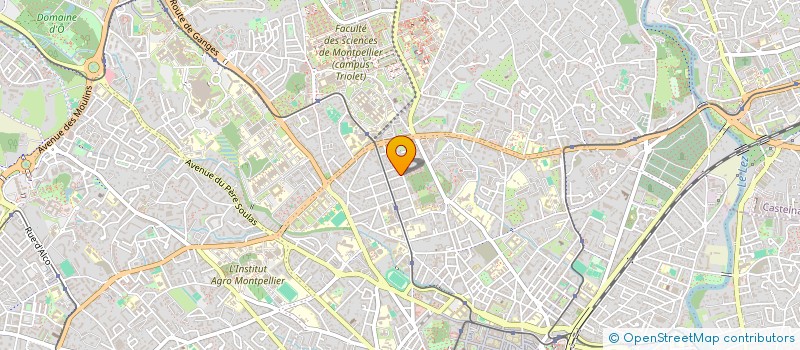 localisation de l'entreprise INDIVISION ADRA à MONTPELLIER