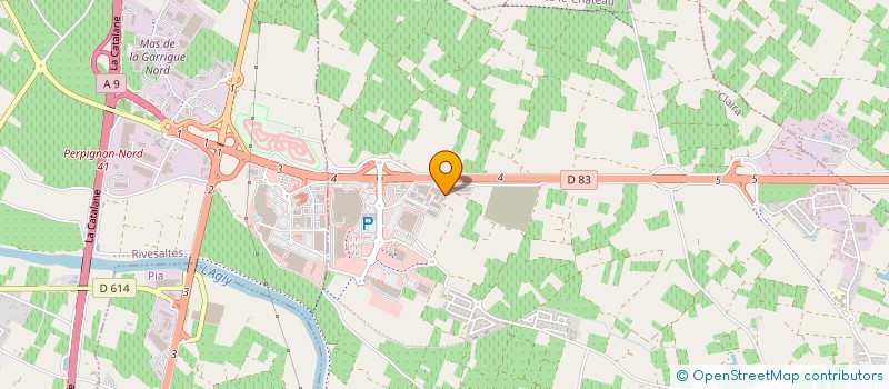 localisation de l'entreprise INDIVISION ADRET  CLAIRA