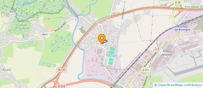 localisation de l'entreprise INDIVISION ADRON-BARRANGER  TRIGNAC