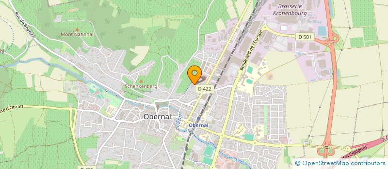 localisation de l'entreprise INDIVISION AF JG à OBERNAI