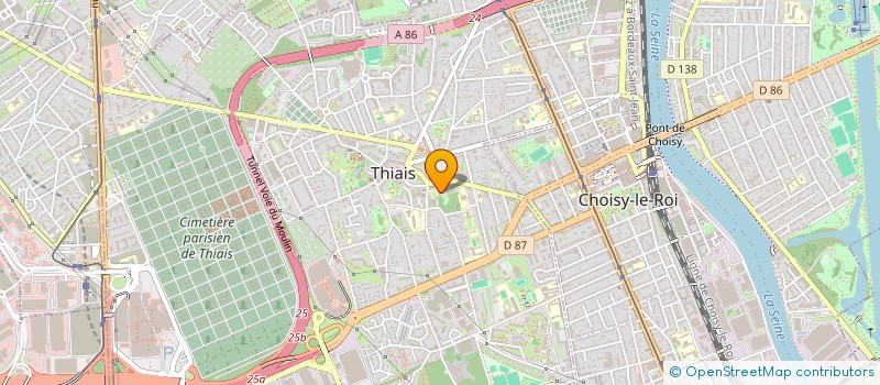 localisation de l'entreprise INDIVISION AFCHAIN  THIAIS