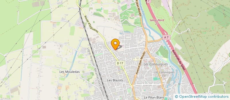 localisation de l'entreprise INDIVISION AFIRI ET GUERRERO  SALON-DE-PROVENCE