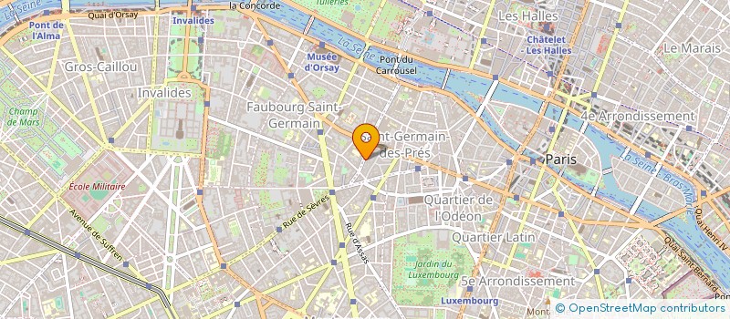 localisation de l'entreprise INDIVISION AG MARTY  PARIS