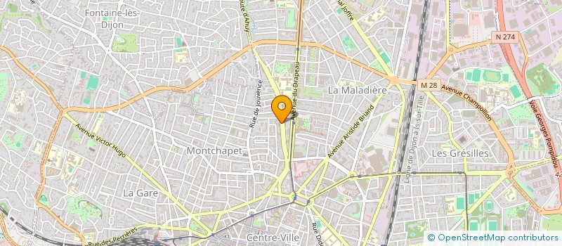 localisation de l'entreprise INDIVISION AGAZZONE à DIJON