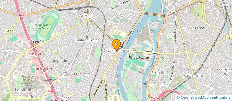 localisation de l'entreprise INDIVISION AGU à TOULOUSE