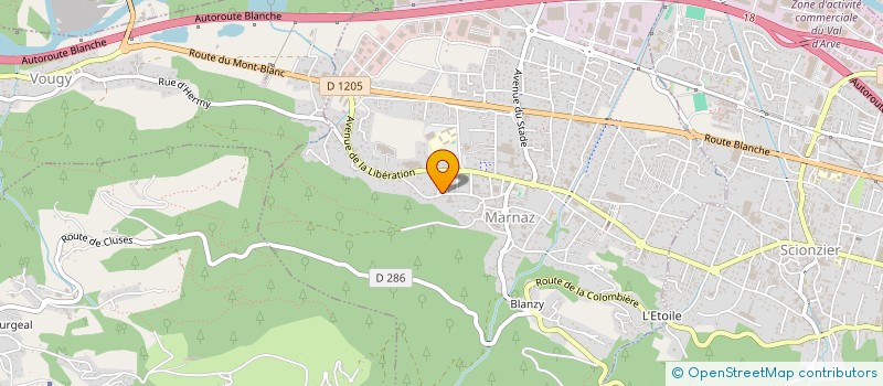 localisation de l'entreprise INDIVISION AGUILANIU  MARNAZ