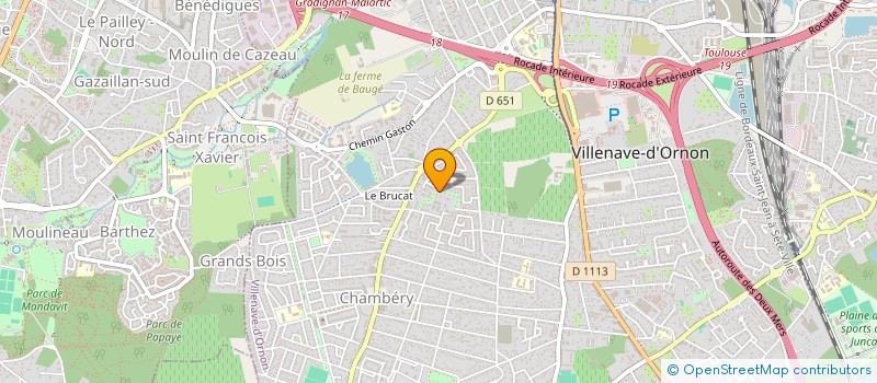 localisation de l'entreprise INDIVISION AGUILAR-HANAUT à VILLENAVE-D'ORNON