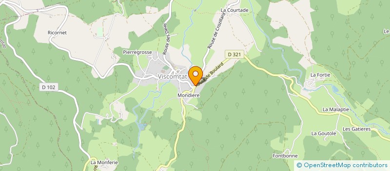 localisation de l'entreprise INDIVISION AGUIRAUD  ARCONSAT