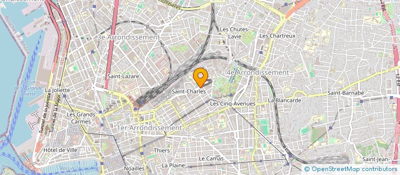 localisation de l'entreprise INDIVISION AICARDI ESCODA FLAMMARION à MARSEILLE