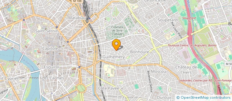 localisation de l'entreprise INDIVISION AILLERES CAZALBOU à TOULOUSE