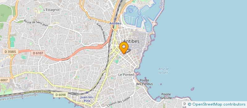 localisation de l'entreprise INDIVISION AKHARE  ANTIBES