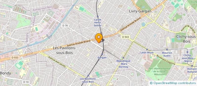 localisation de l'entreprise INDIVISION AKOKA  LES PAVILLONS-SOUS-BOIS