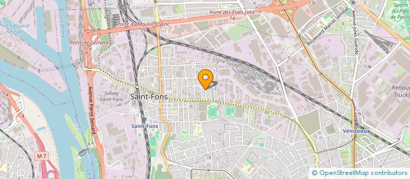 localisation de l'entreprise INDIVISION AKTAS à SAINT-FONS
