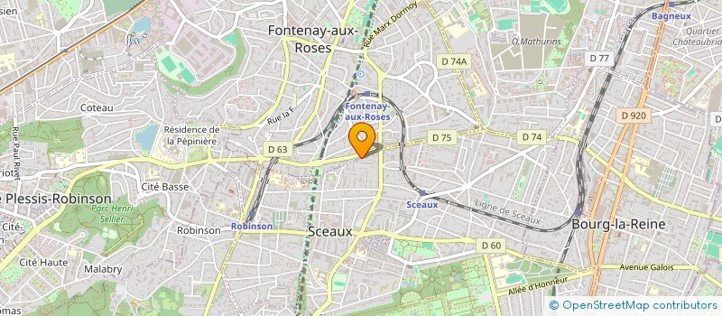 localisation de l'entreprise INDIVISION AL JAZZAR - KHAWAM à SCEAUX