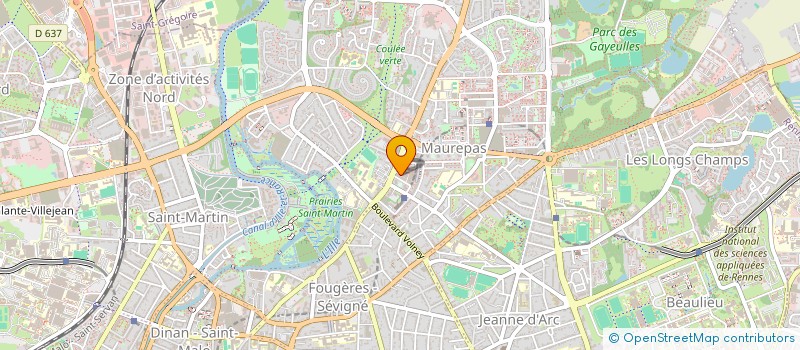 localisation de l'entreprise INDIVISION AL MASSRY JANKOSIKOVA  RENNES